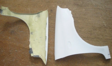 GFK Leichtbau-Kotflügelpaar (5065452111), Fiat Punto Mk 1